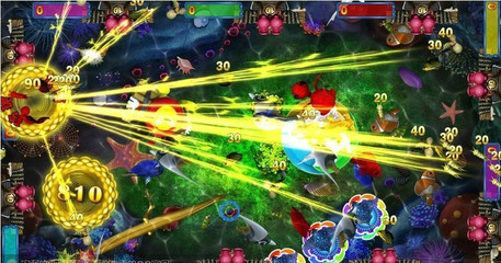 探秘徐州9900炮八爪鱼抓鱼平板游戏机 台州厂商引领的动漫游戏新潮流